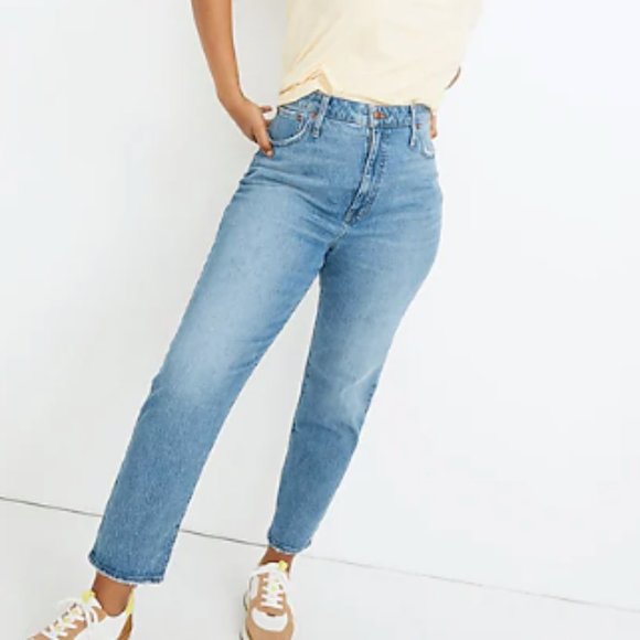 Madewell Denim - Madewell Classic Straight Jeans in Nearwood Wash Blue sz 30
